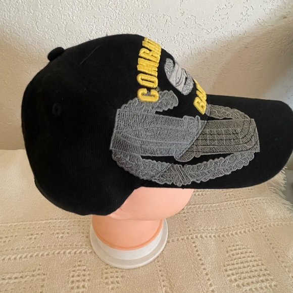 COMBAT ACTION BADGE CAP. Adjustable Back - Picture 2 of 9